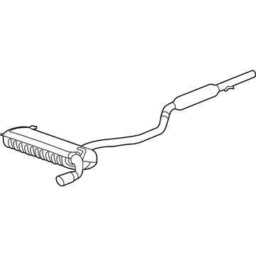 Jeep 5105694AJ Muffler