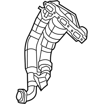 Dodge 68034400AI Front Pipe