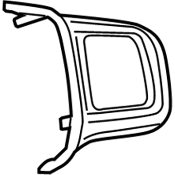 Dodge 5LS97JXPAA Switch Bezel