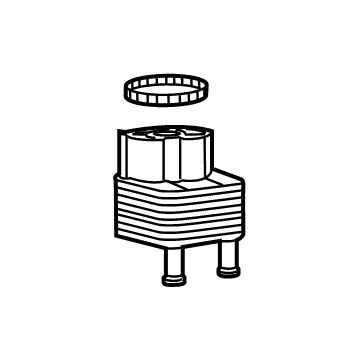 Jeep 5037523AB Oil Cooler