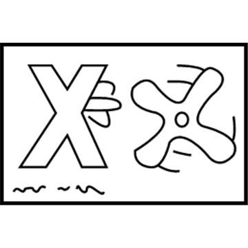 Dodge 4596463AA Caution Label