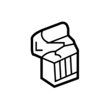 Dodge 68010550AA Bumper Bracket