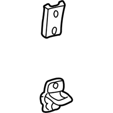 Jeep Rear Door Striker - 4780259AD