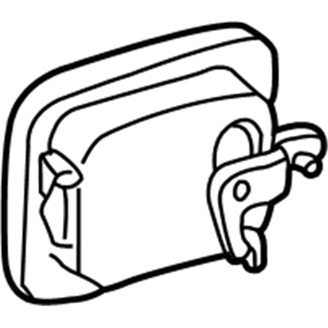 Jeep Wrangler Door Handle - 55176383AE