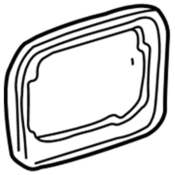 Jeep J3743608 Handle, Outside Gasket
