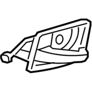 Dodge 1RE74DX9AC Handle, Inside