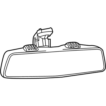 2016 Dodge Viper Car Mirror - 68141142AC