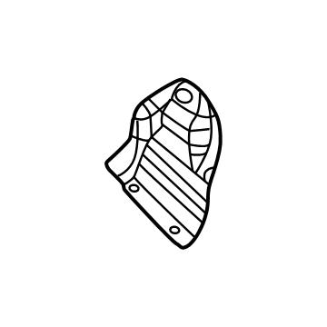 Dodge 68038808AF Heat Shield