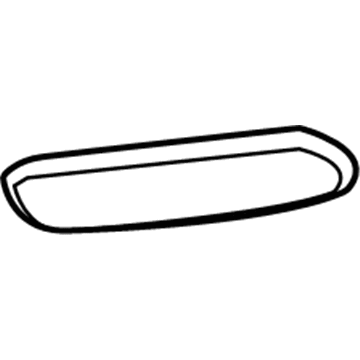 Dodge WP74DX9AA Defroster Grille