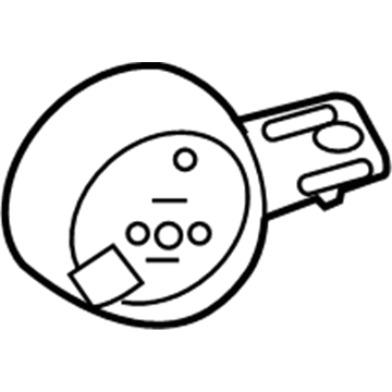 Dodge 5026313AB Alarm Horn Mount Bracket