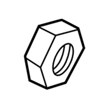 Chrysler 6503685 Axle Assembly Lock Nut