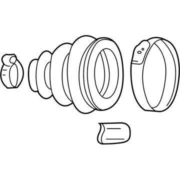 Chrysler 5083090AA Outer Boot