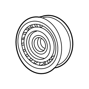 Jeep 5281301AA Idler Pulley