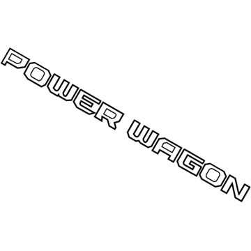 Ram 6NJ94HA9AA Decal