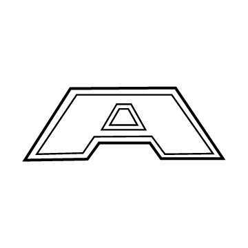 Ram 68407862AA Nameplate