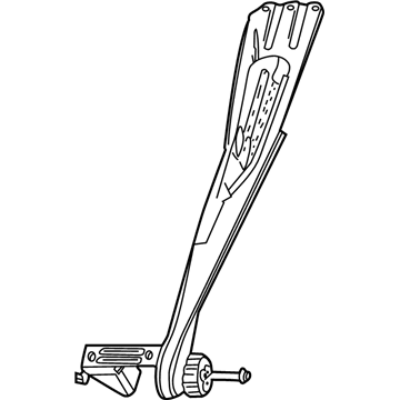 Dodge 5019617AA Torque Arm - Rear Axle