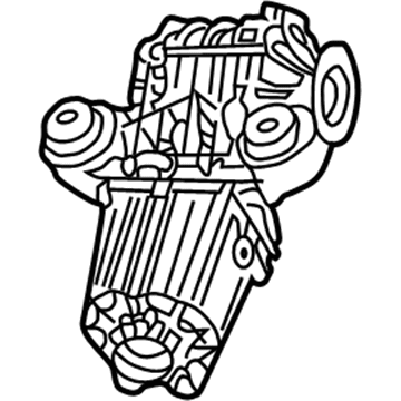Dodge 5019757AA Differential, Rear Axle