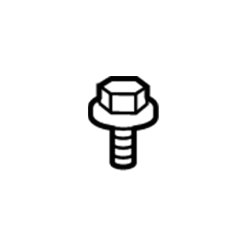 Chrysler 6102132AA High Mount Lamp Nut