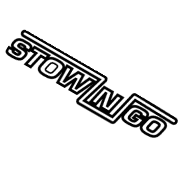 Dodge 5113262AA Nameplate