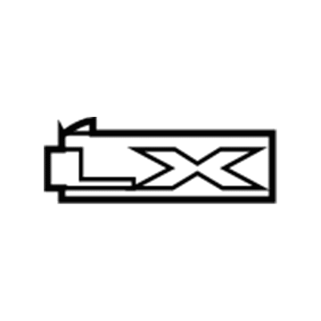 Chrysler 5113298AA Nameplate