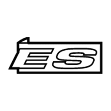 Mopar 5152001AA Emblem, Rear