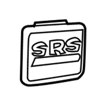 Mopar 1MK90HDAAA Upper Center Pillar Trim Cap