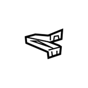 Dodge 68045441AA Rear Pillar Trim Clip