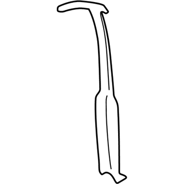 Mopar 55346997AH Rear Pillar, Passenger Side