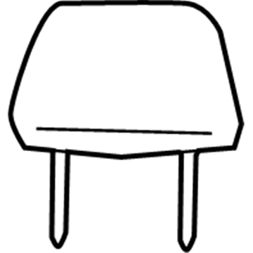 Dodge 1AL721D5AA Headrest