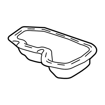 Jeep 5184407AG Lower Oil Pan