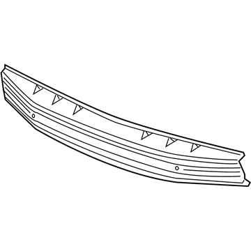 Chrysler 5288789AD Impact Bar