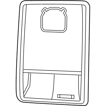 Jeep 1DD951D1AA Console Housing