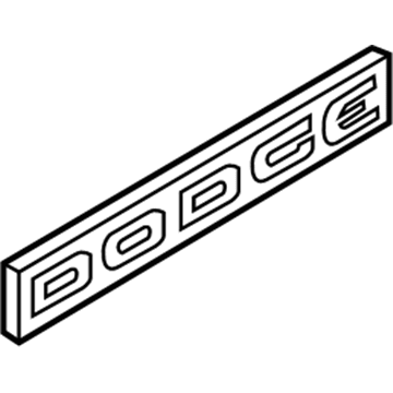Dodge 5DV73PX9 Nameplate