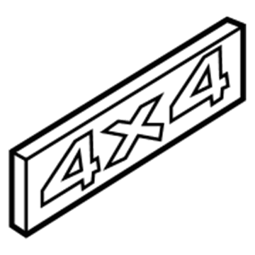 Dodge 5DV76PX9 Decal