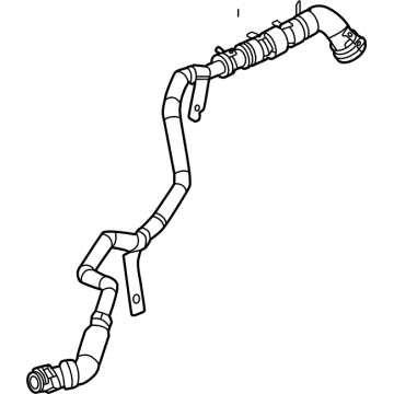 Ram Transmission Oil Cooler Hose - 68564577AB