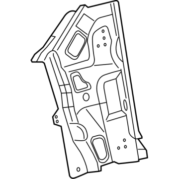 Ram 68134300AB Inner Hinge Pillar