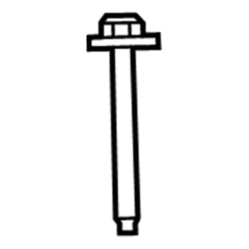 Ram 6513475AA Upper Trim Screw