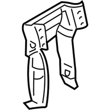 Chrysler MR320513 Instrument Panel Reinforcement