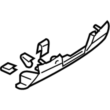 Chrysler MR641698 Lower Panel