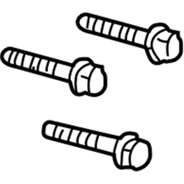 Dodge 6102045AA Pulley Mount Bolt