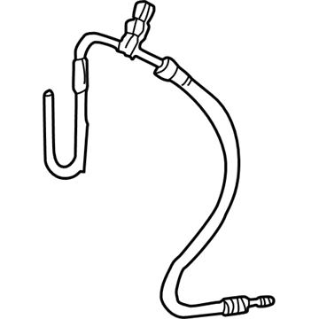 2007 Dodge Dakota Power Steering Hose - 68164552AA