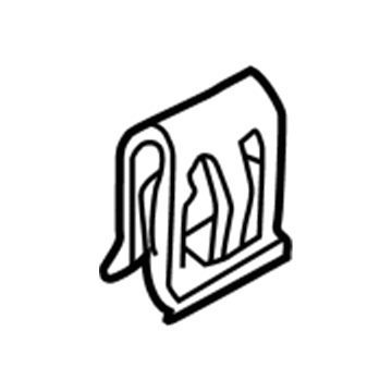 Chrysler 6504563 Windshield Pillar Trim Clip