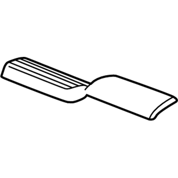 Mopar LL68XDVAE Sill Plate, Slate Gray, Rear Passenger Side