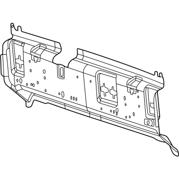 Ram 68650061AA Reinforcement Panel