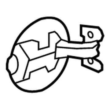 Dodge 68184566AA Fuel Door