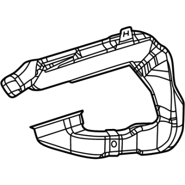 Jeep 68416737AB Duct