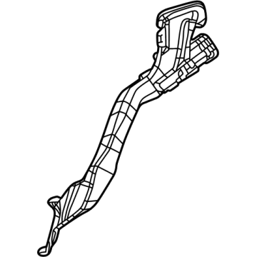 Jeep 68430451AC Side Duct