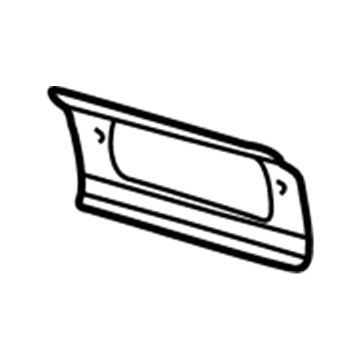 Jeep 55136696AD Handle, Outside Bracket