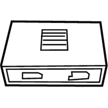 2007 Chrysler Crossfire Air Bag Control Module - 5102756AA