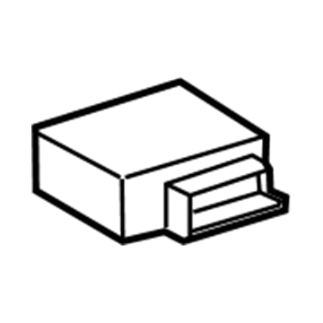 2007 Chrysler Crossfire Air Bag Control Module - 5099301AB